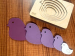 Load image into Gallery viewer, Montessori Multi-layer Bird Puzzle for Kids or Toddlers - natural wood - non-toxic - handmade