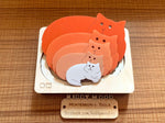 Load image into Gallery viewer, Montessori Multi-layer Cat Puzzle for Kids or Toddlers - natural wood - non-toxic - handmade