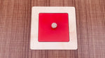 Load image into Gallery viewer, Square wooden puzzle - Geometric shape puzzle - natural wood- non-toxic - handmade
