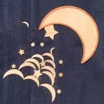 Load image into Gallery viewer, Crescent and star wooden puzzle -  بازل هلال و نجمة الخشبي