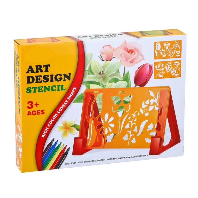 ART DESIGN Stencil STAND - مساطر الفن و الرسم