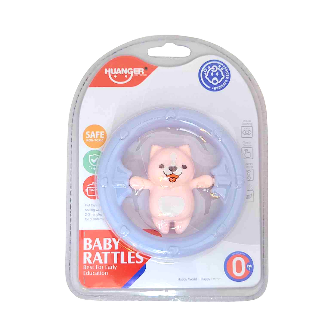Huanger Baby Rattle Bear - شخليلة بيبي شكل دب