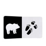 Load image into Gallery viewer, Black and White High Contrast Baby Books Bundle (3 Books) - Montessori Black and White Sensory Books for Infant vision Stimulation (0-3 months)