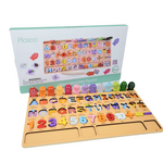 Load image into Gallery viewer, Wooden Spelling Word, Fishing &amp; Number Cognition Matching Toy - لوحة أرقام و حروف مع صيد أسماك و مطابقة كلمات
