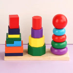 Load image into Gallery viewer, Colorful Tower stacking Shape - الأبراج الملونة
