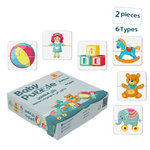 Load image into Gallery viewer, puzzle 2 pieces- Kids Puzzle - baby toys