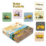 Load image into Gallery viewer, puzzle 6 pieces- Kids Puzzle - Vehicles