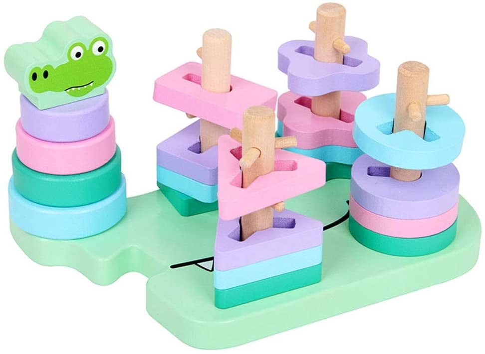 Geometry Matching 4 Column Building with Alligator stacking Column
