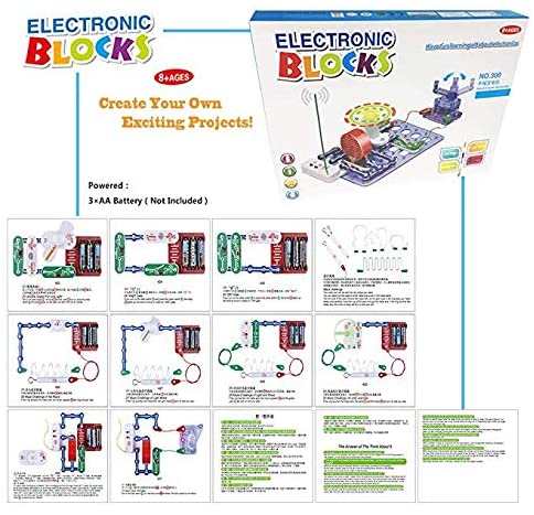 Experiments on Electrical Circuits NO.300 Hand Crank Generator -  تجارب الدوائر الكهربائية رقم 300 مولد يدوي