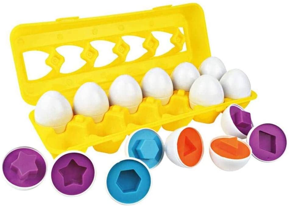Matching Eggs 12 Pcs - بيض التطابق 12 ق