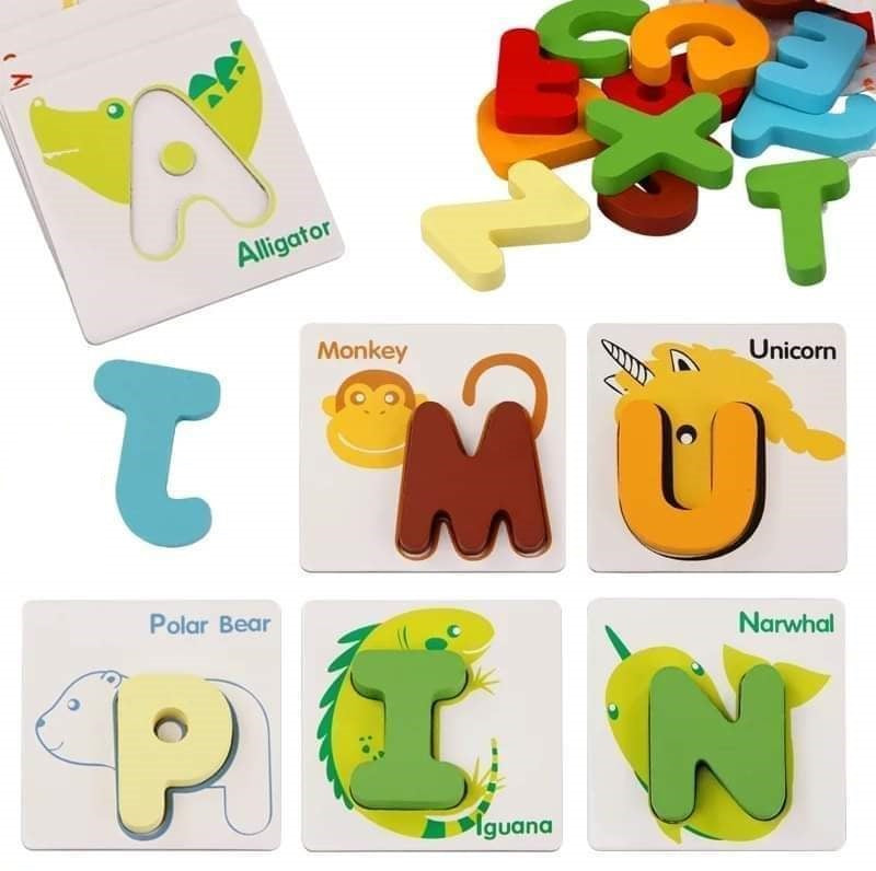 Matching Cards - Alphabet Letters - مطابقة كروت حروف إنجليزية