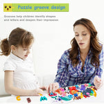 Load image into Gallery viewer, Alphabet Educational Wooden Puzzle - 36 Alphabet jigsaw puzzle