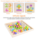 Load image into Gallery viewer, Clamp beads + memory chess - ذاكرة + تصنيف الوان) خرز و ملقاط)
