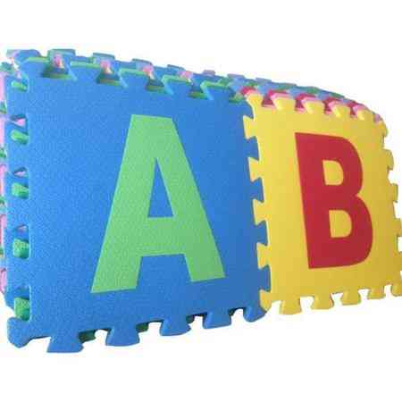 Soft foam tiles mat ABC - بلاطات فوم حروف انجليزي