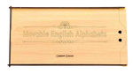 Load image into Gallery viewer, Moveable English Alphabet 5 complete sets - Montessori 5 sets of letters - non-toxic - handmade
