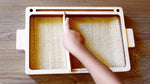 Load image into Gallery viewer, Wooden sand tray - natural wood - non-toxic - handmade - صينية الرمل
