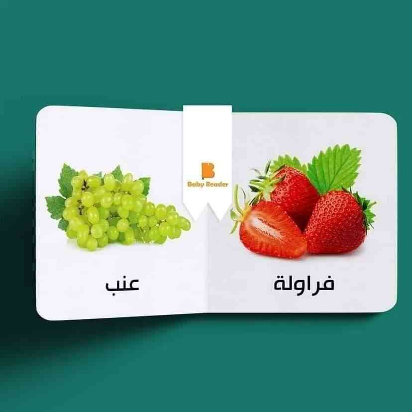 My First Book - Fruits - Arabic Language - كتب كلماتي الاولى - المعارف الأولى - الفاكهة
