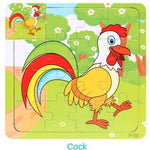 Load image into Gallery viewer, 15-Piece Puzzle - Rooster - بازل 15 قطعة - ديك
