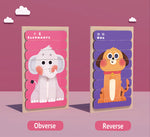 Load image into Gallery viewer, Fun Strip Animals Puzzle - بازل شرائح حيوانات
