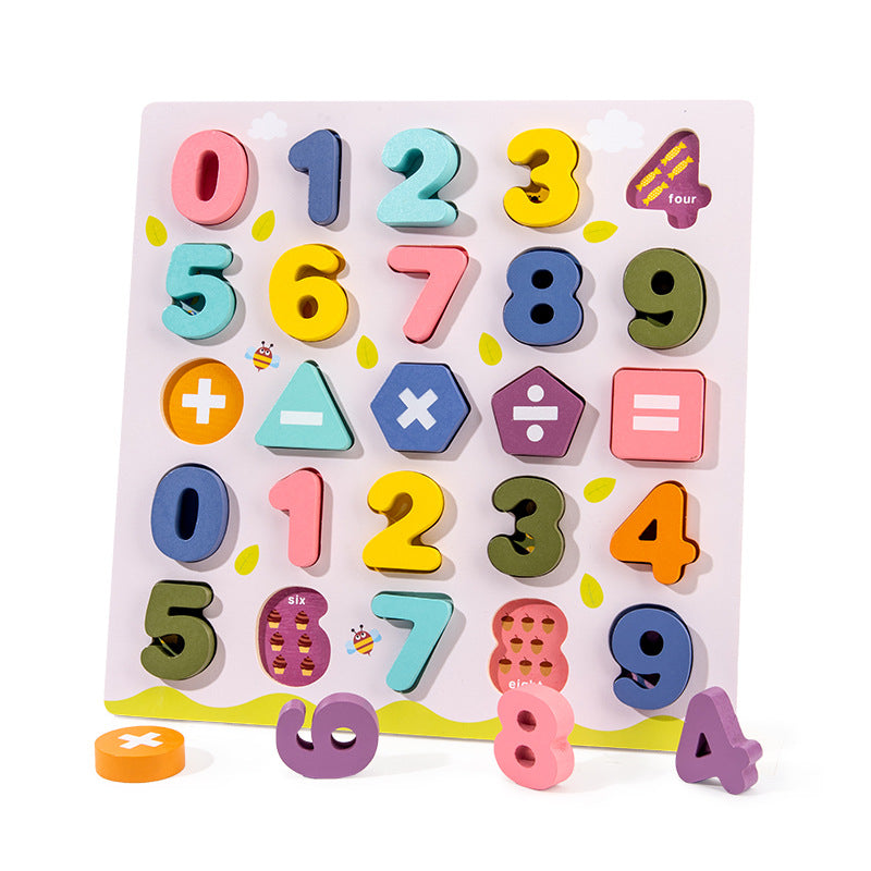 ABC Letter & Number Puzzles - بازل حروف و ارقام انجليزي