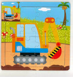 Load image into Gallery viewer, 16-Piece Puzzle - Excavator - بازل 15 قطعة - حفار
