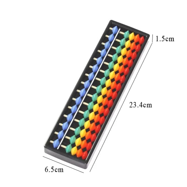 15-digit abacus soroban - (السوروبان) عداد يوسي ماس 15 عامود