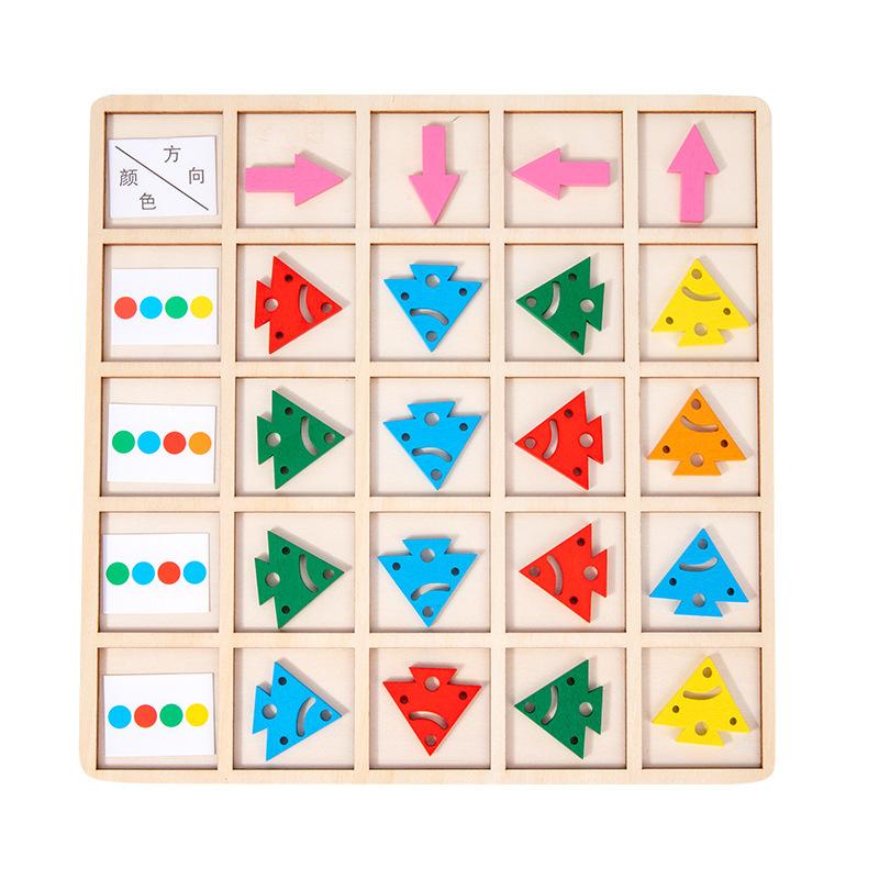 Color cognitive direction - لعبة الإتجاهات الإدراكية