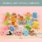 Load image into Gallery viewer, 3D puzzle of animals in English letters  -  بازل مجسم حيوانات حروف انجليزية
